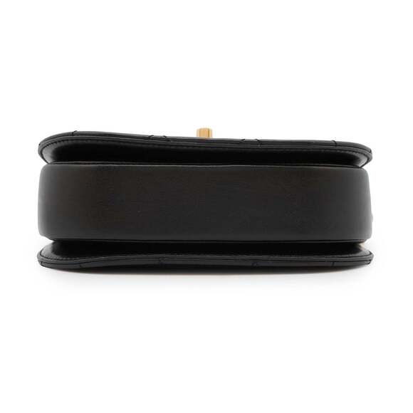 Chanel Chain Shoulder Bag with Coco Mark and Matelasse Lambskin, AS2484, Black - Picture 3 of 16